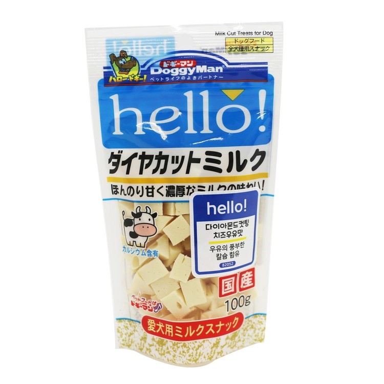 [도기맨] 헬로 다이아몬드 컷팅치즈 우유맛100g