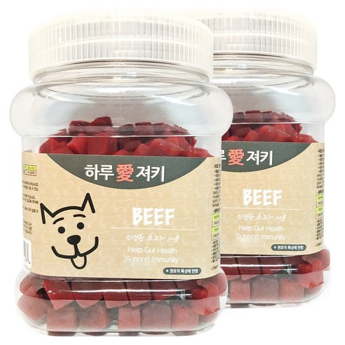 [임박] 하루애 져키 소고기 [400g] x 2개