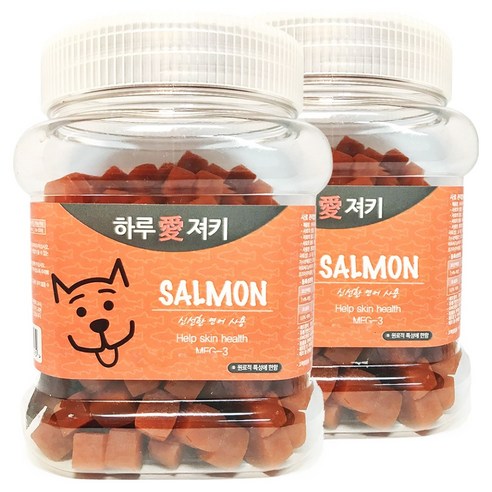 [임박] 하루애 져키 연어 [400g] x 2개