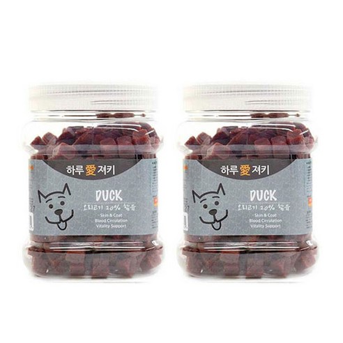 [임박] 하루애 져키 오리 [400g] x 2개