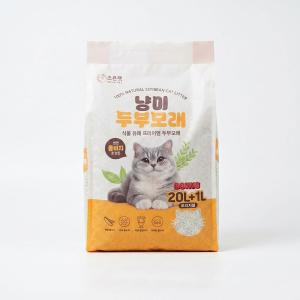 [조은펫] 냥이 두부모래 오리지널 (가는입자/20L)