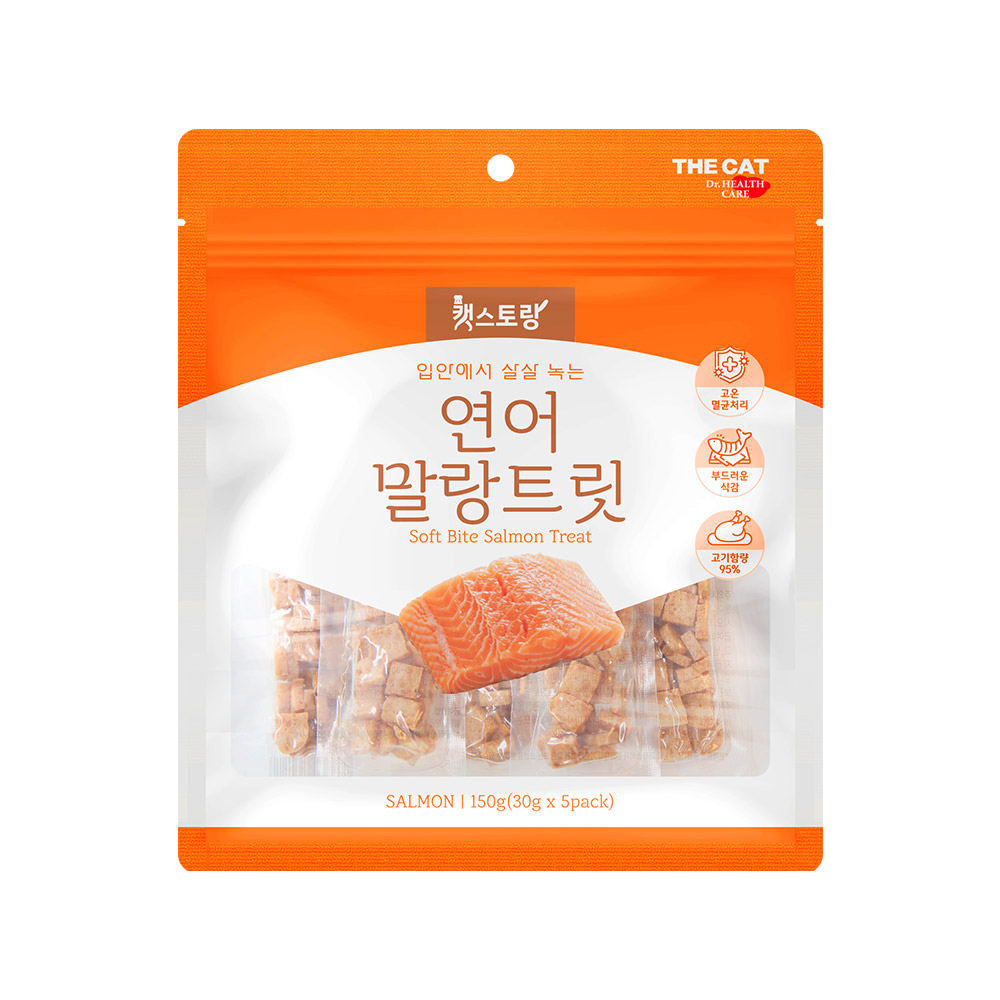 더캣-캣스토랑 말랑트릿 연어 150g