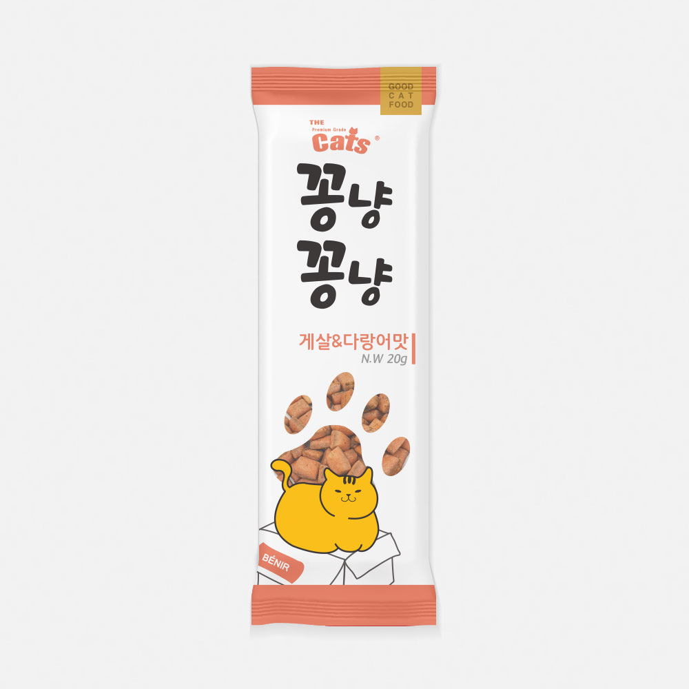 [더 캣츠] 꽁냥꽁냥 게살&가다랑어맛 20g