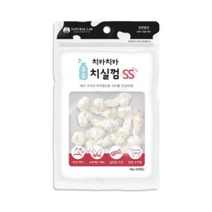 네츄럴랩 치카치카 우유 치실껌 SS 8p