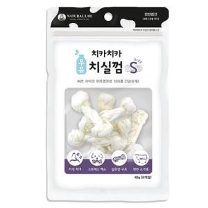 네츄럴랩 치카치카 우유 치실껌 S 6p