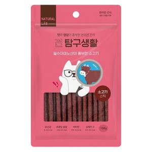 네츄럴랩 견탐구생활 소고기스틱 100g
