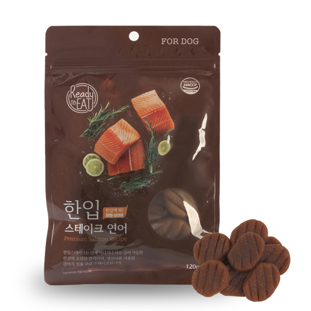 [임박] [4+1] 베푸 한입스테이크 연어 [120g]