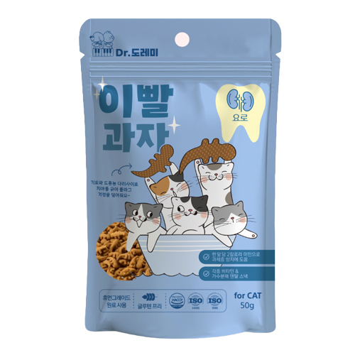 5+1증정! [닥터도레미] 이빨과자 요로 (50g)