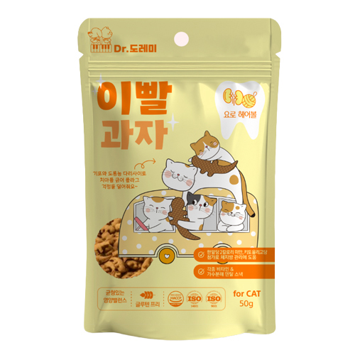 5+1증정! [닥터도레미] 이빨과자 혼합 (50g)