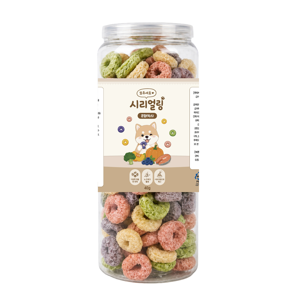 5+1증정! 또주세요 가수분해시리얼링 (혼합/믹스)40g