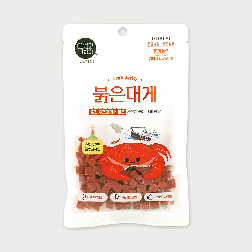 5+1증정! [뉴알엑스] 붉은대게+글루코사민큐브 (80g)