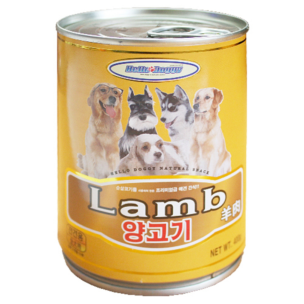 ◆[헬로도기] 양고기캔-400g