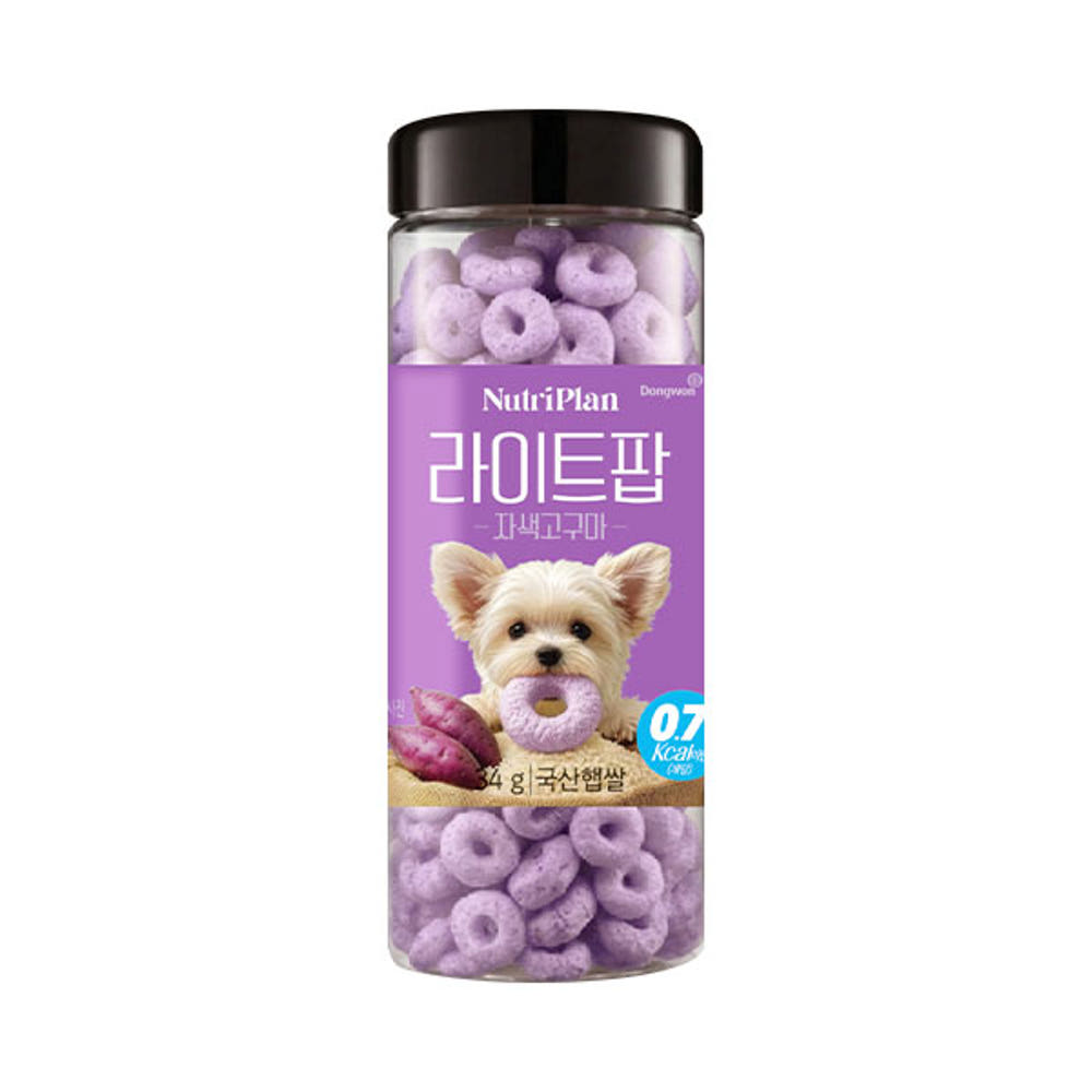 [동원뉴트리플랜]-라이트팝(자색고구마) 34g