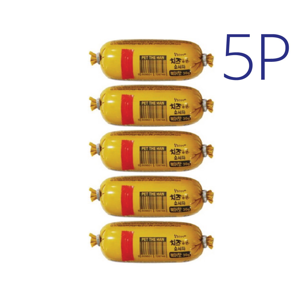◆[참좋은간식](5개입) 치즈콕콕 소시지 (북어/30g) - [가격 인하 행사]