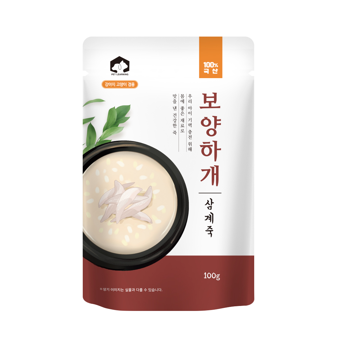 CP[펫러닝]  보양하개 (삼계죽/100g)