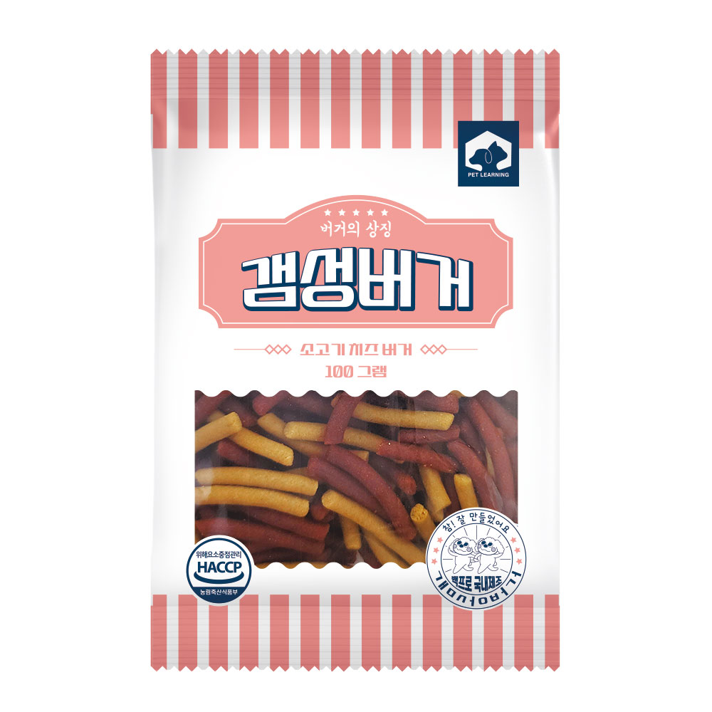CP [펫러닝]  갬성버거 소고기 (100g)