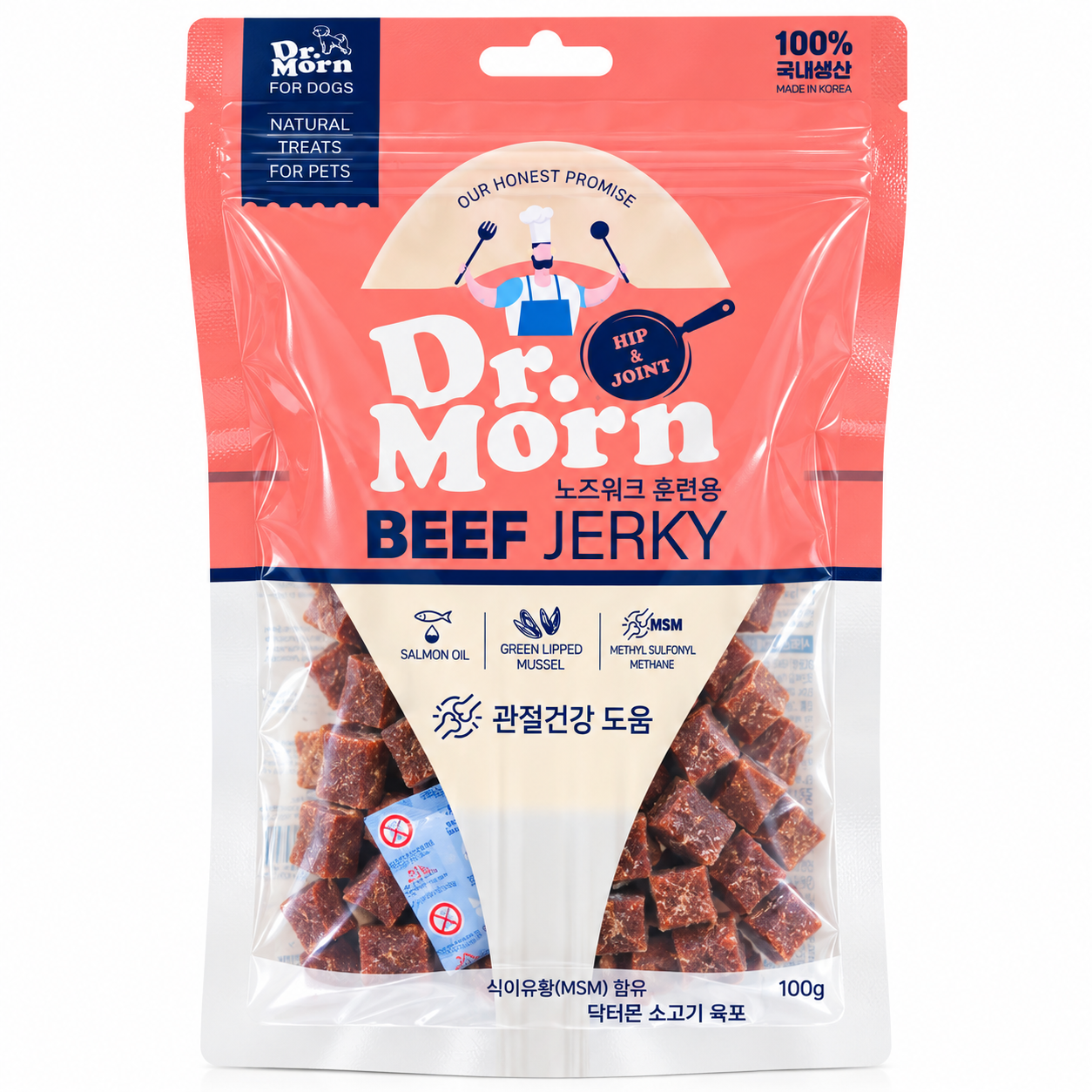 닥터몬)비프져키 100g