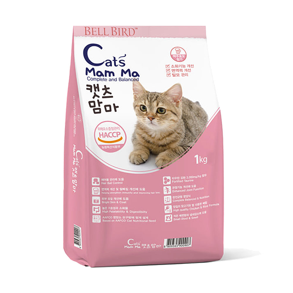 [벨버드] 캣츠맘마 전연령 (1kg)