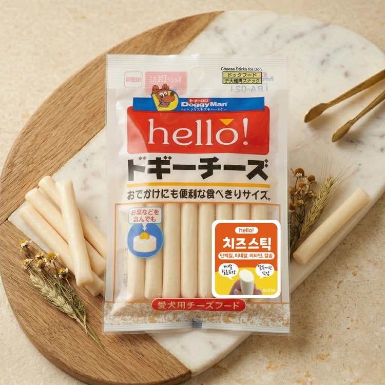 [도기맨] 헬로 치즈스틱 17개입 (대용량)