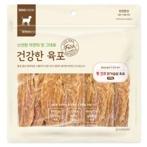 건강한육포 통건조 닭가슴살육포 270g