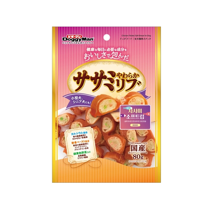 [도기맨] 사사미 소프트립 80g