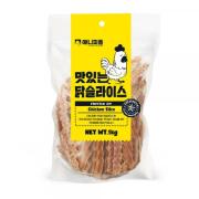 애니피플 맛있는 닭슬라이스 1kg 강아지대용량간식